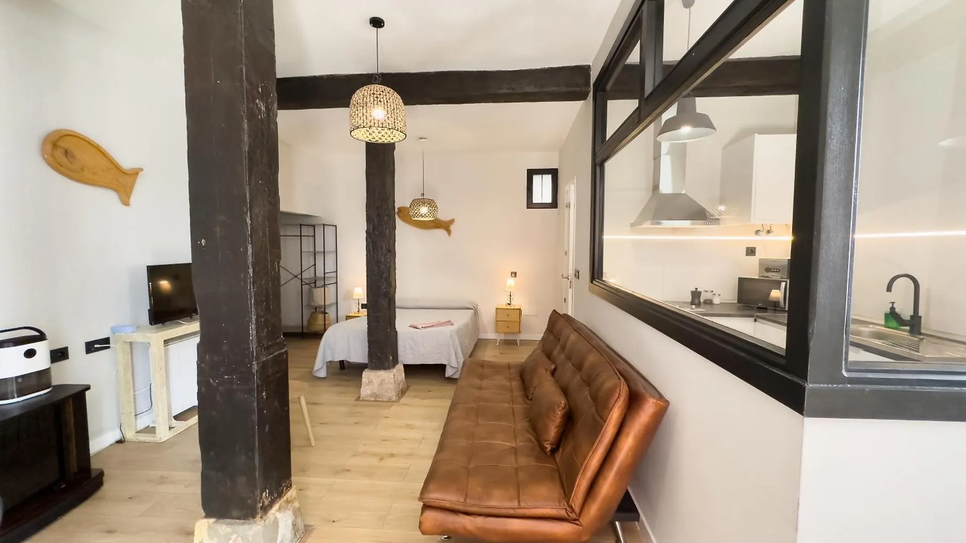 Estudio Loft Moderno Muy Centrico Santander 0*,